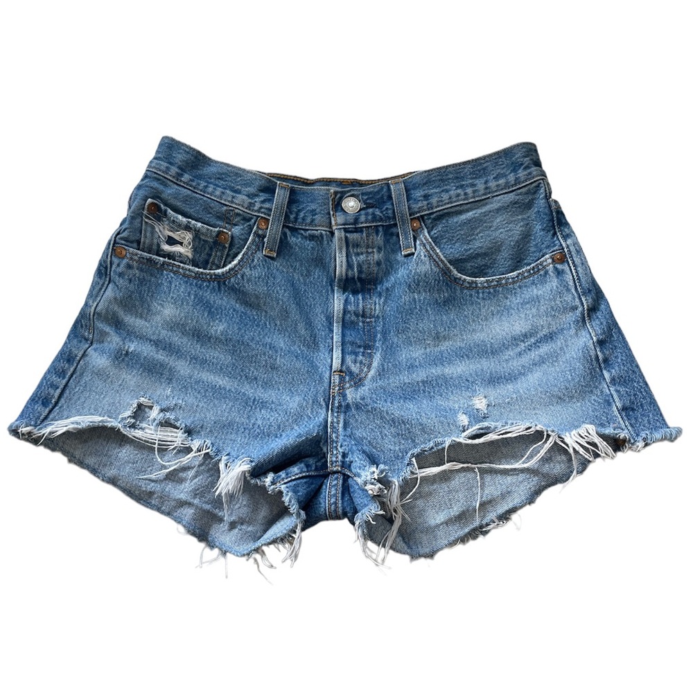 Levi’s 501 Cutoff Denim Shorts Size 28
